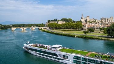Scenic Sapphire exterior, Avignon, France