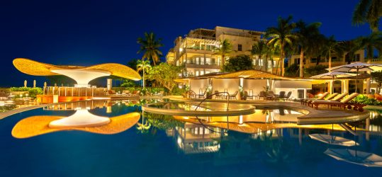 The Palms - Pool Image - Night - 7296